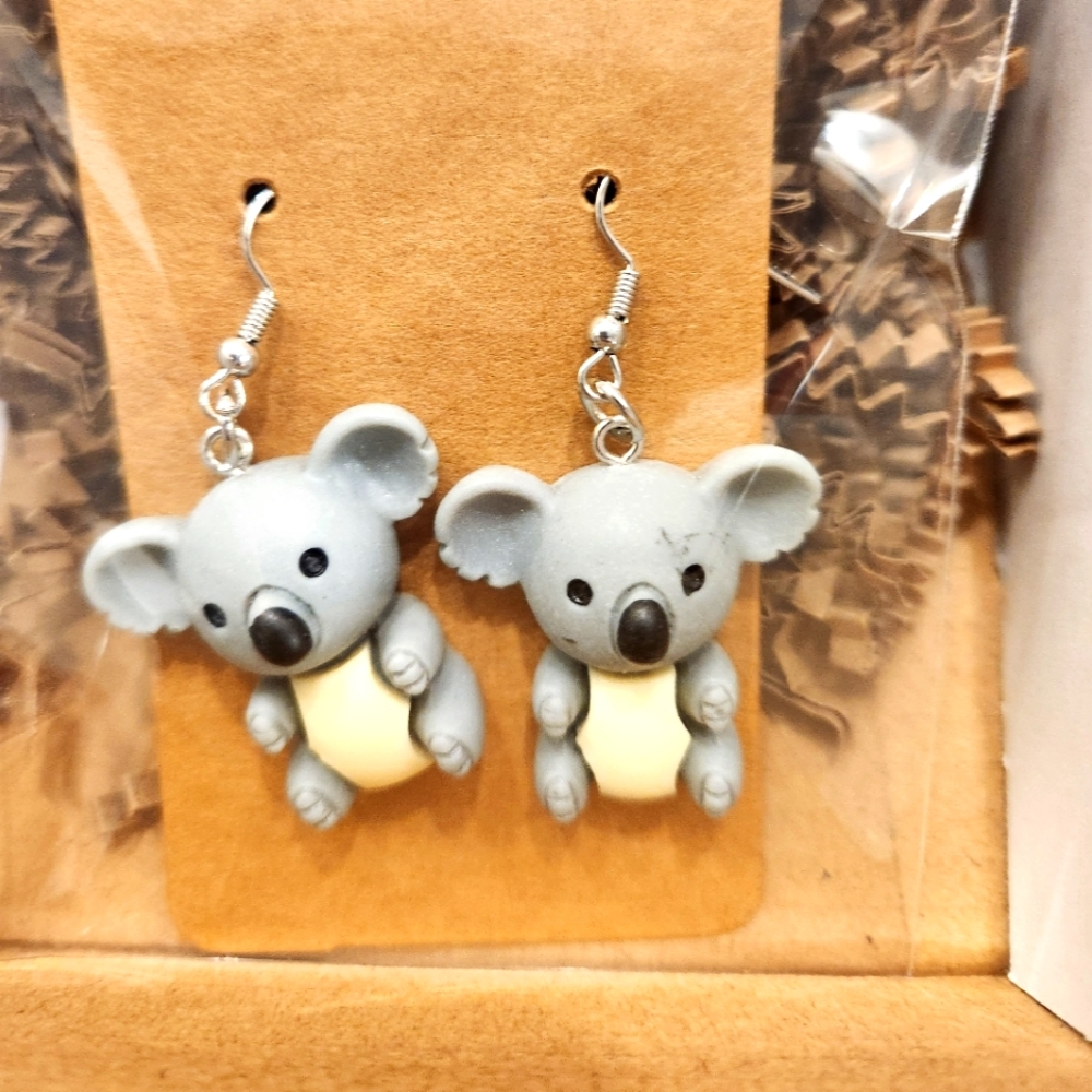 KOALA Bear Earrings